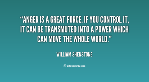 anger - creative force